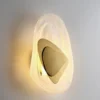 Luxury Golden LED Wall Lamp for Bedroom and Living Room Decor