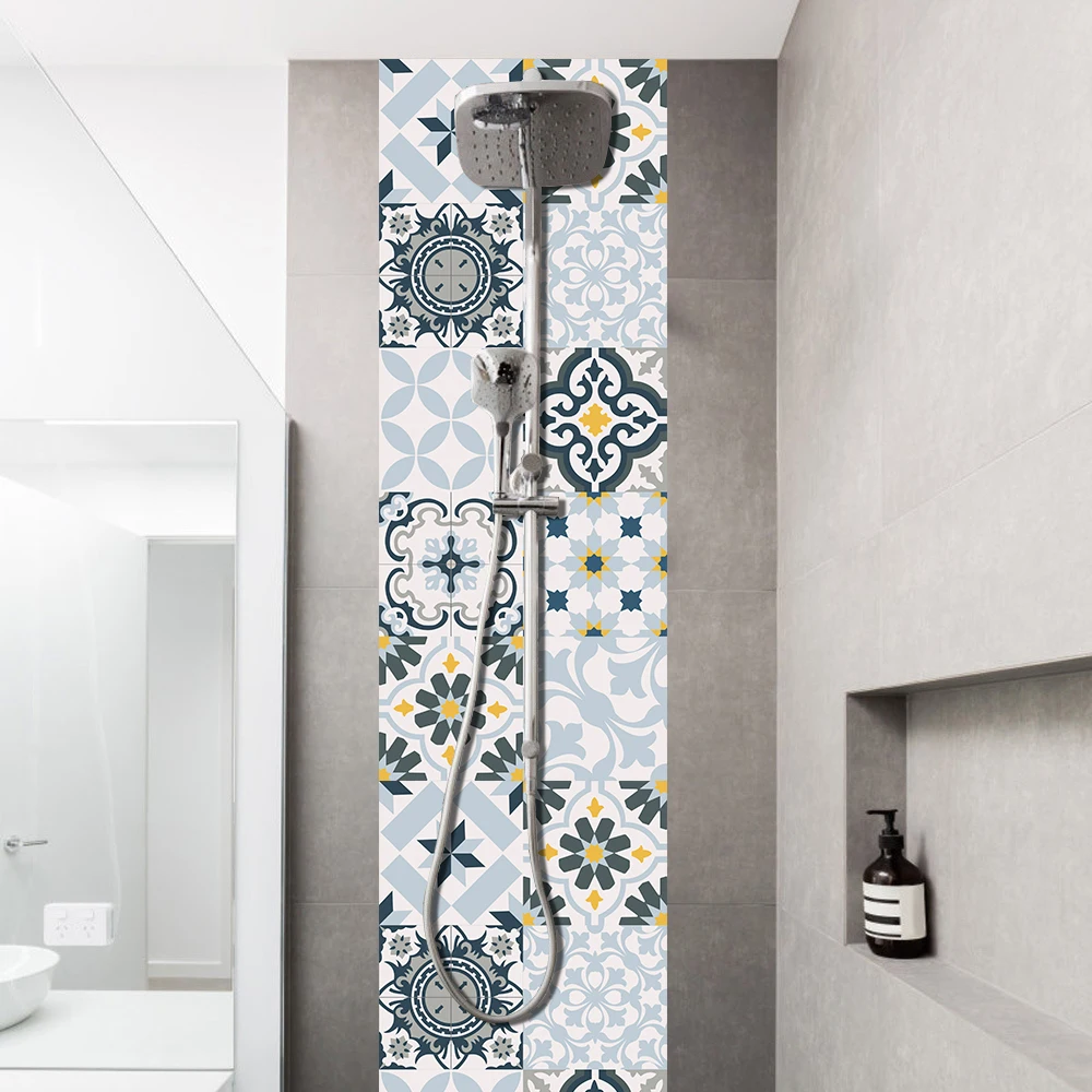 Bohemian Tile Stickers for Kitchen and Bathroom Decor - Image 11