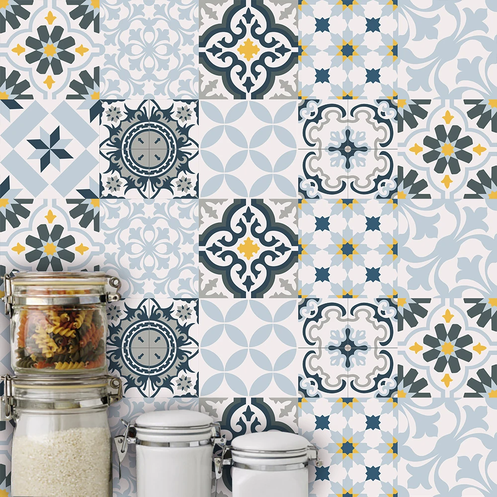 Bohemian Tile Stickers for Kitchen and Bathroom Decor - Image 12