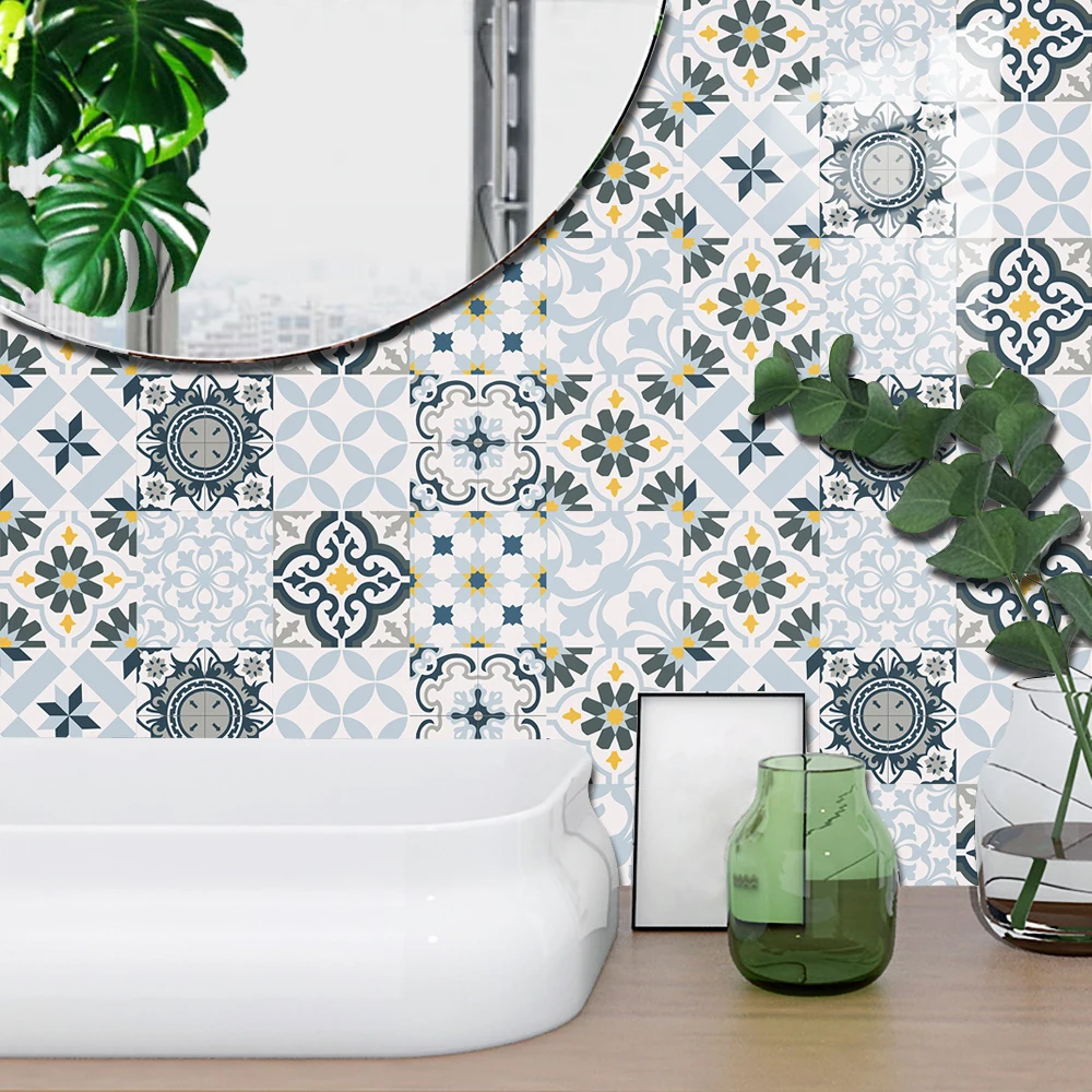 Bohemian Tile Stickers for Kitchen and Bathroom Decor - Image 10