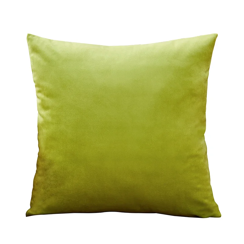 Green Velvet Throw Pillow Cover for Living Room Decor - Image 13