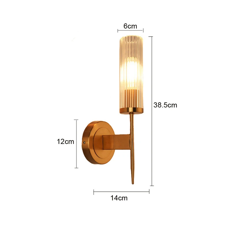 Golden LED Wall Lamp for Home Decor - Image 7