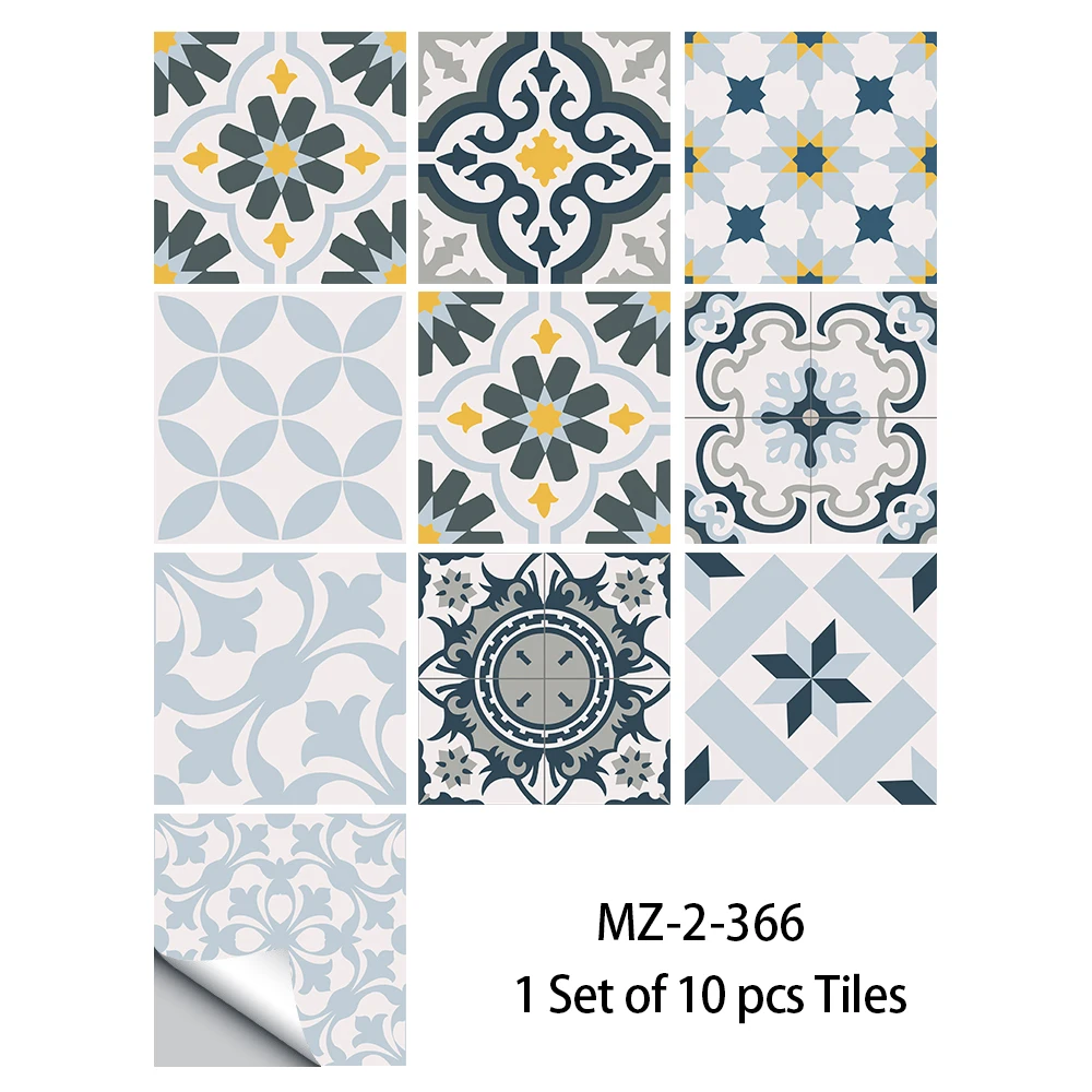 Bohemian Tile Stickers for Kitchen and Bathroom Decor - Image 7