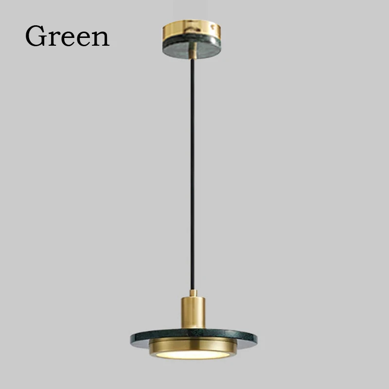 Postmodern LED Marble Pendant Light Chandelier - Image 9