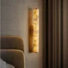 Wabi Sabi Marble Wall Lamp for Bathroom and Bedroom