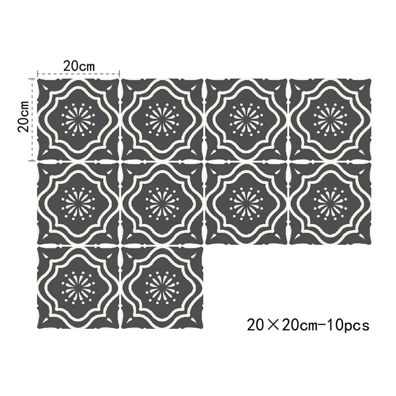 Moroccan Style Wall Tile Stickers for DIY Murals - Image 6