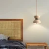 Japanese Style LED Pendant Lamp for Bedroom and Dining Room