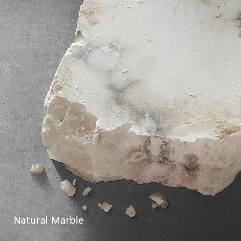 Post Modern LED Wall Sconce Natural Marble Lamp - Image 5