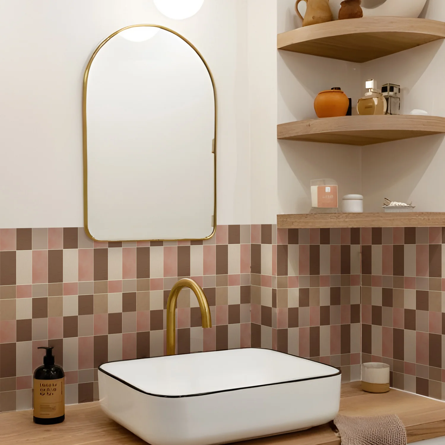 Peel and Stick Decorative Tile Stickers for Kitchen and Bathroom - Image 4