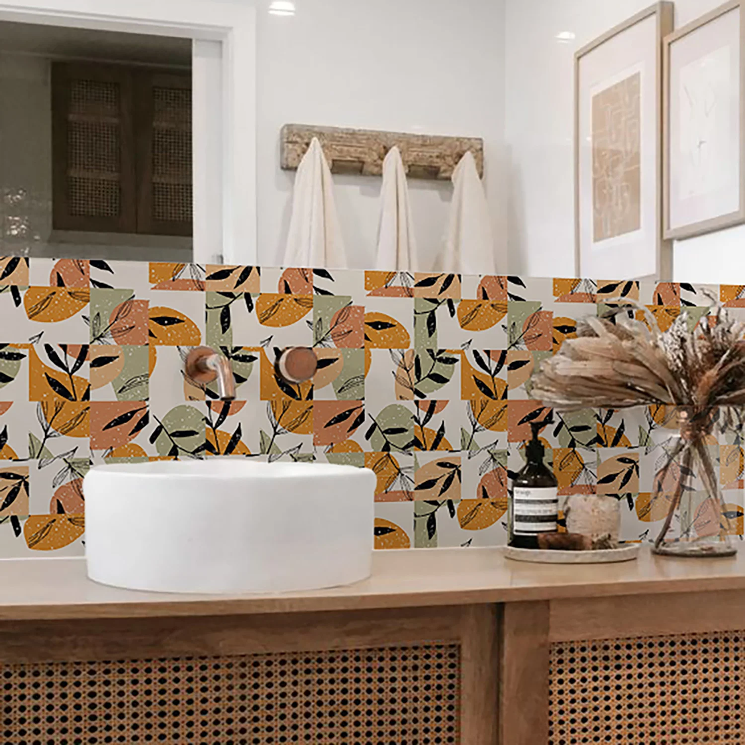 Boho Peel and Stick Tile Backsplash Stickers - Image 15