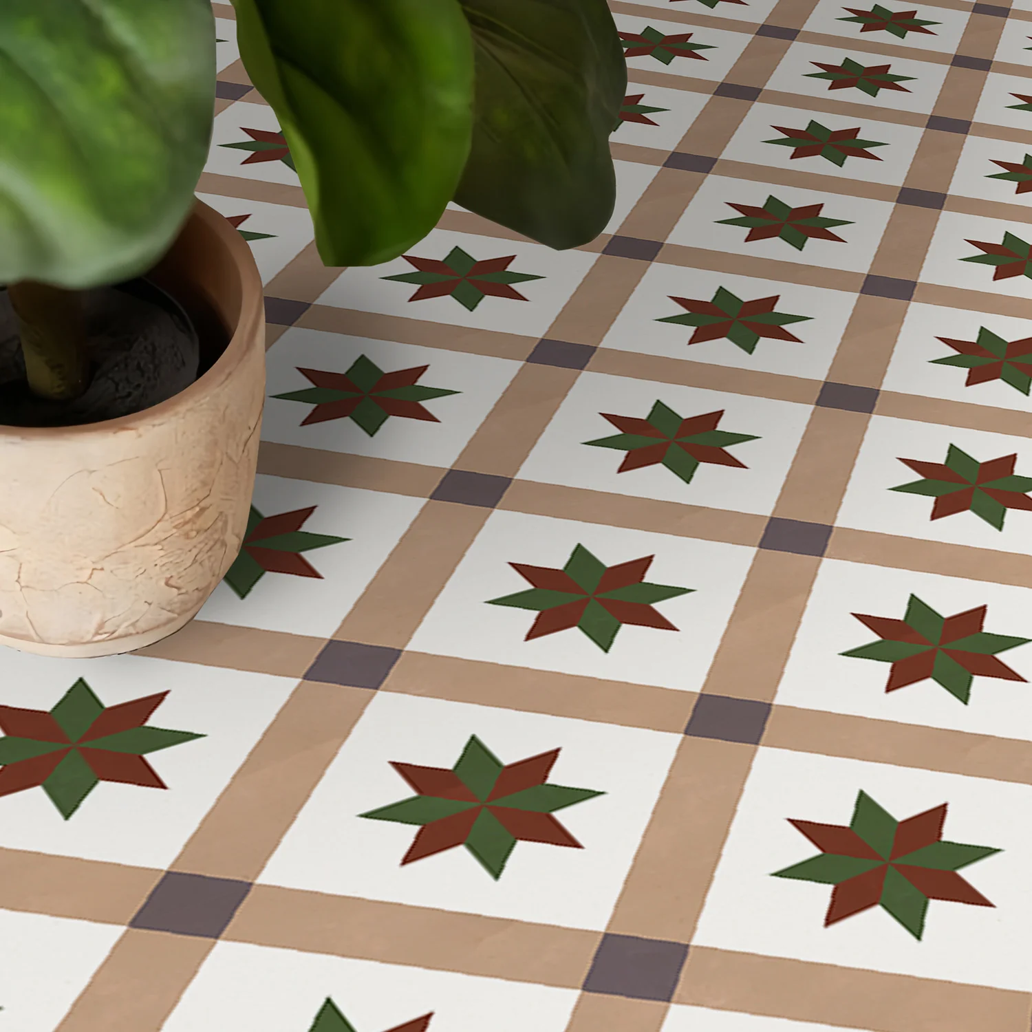 Waterproof Peel and Stick Vinyl Floor Tiles for Bathrooms - Image 4