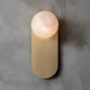 Luxury Bronze Wall Light with Marble Ball