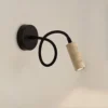 Nordic Marble Wall Lamp with Flexible Design for Reading and Decor