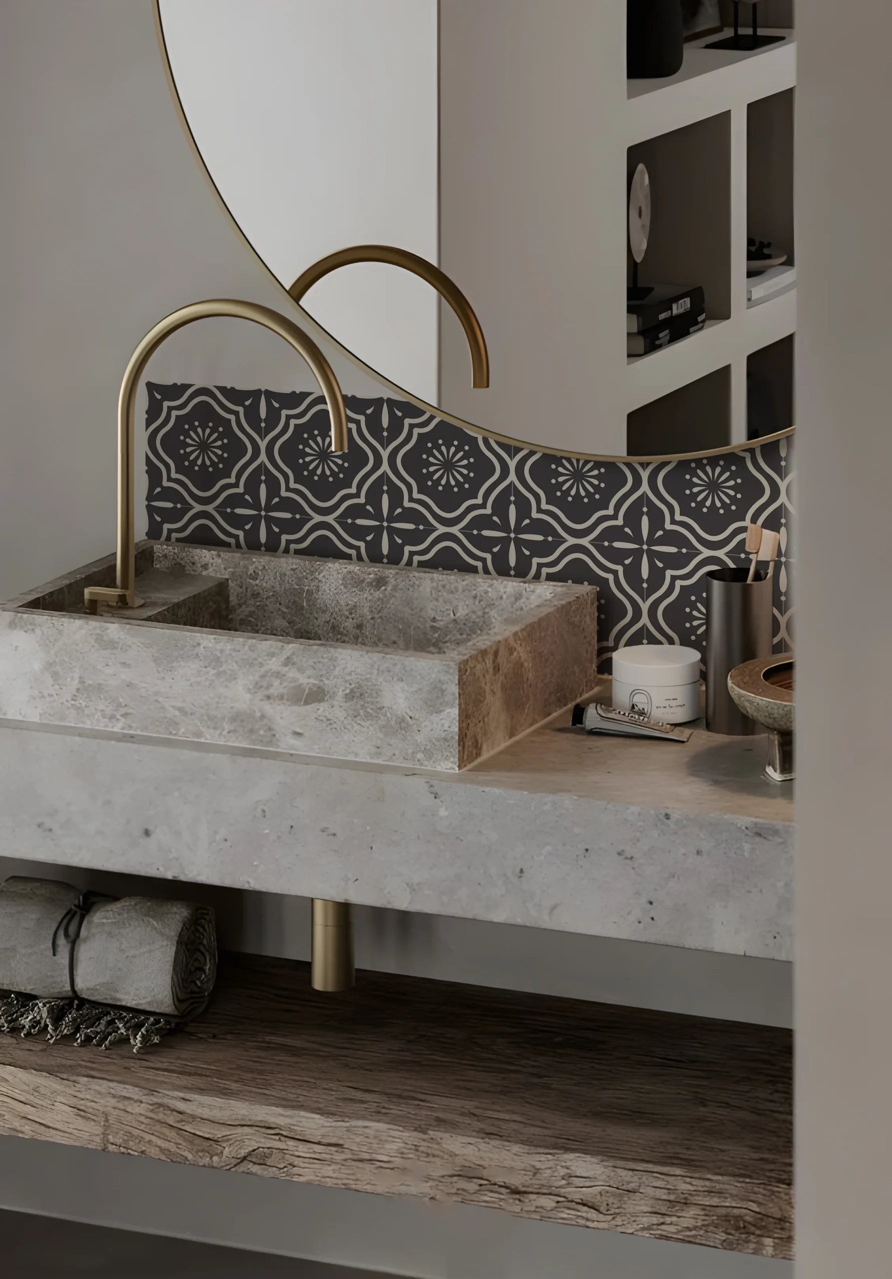 Moroccan Style Wall Tile Stickers for DIY Murals - Image 10