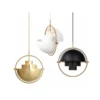 Danish Gold Led Pendant Light for Home Decor