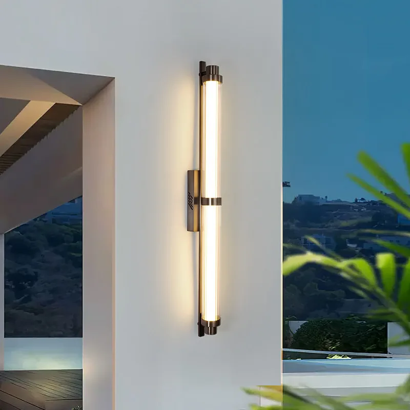 Modern Minimalist Glass Wall Lamp for Café and Restaurant - Image 4