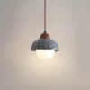 Natural Marble Bedside Chandelier Modern LED Pendant Light