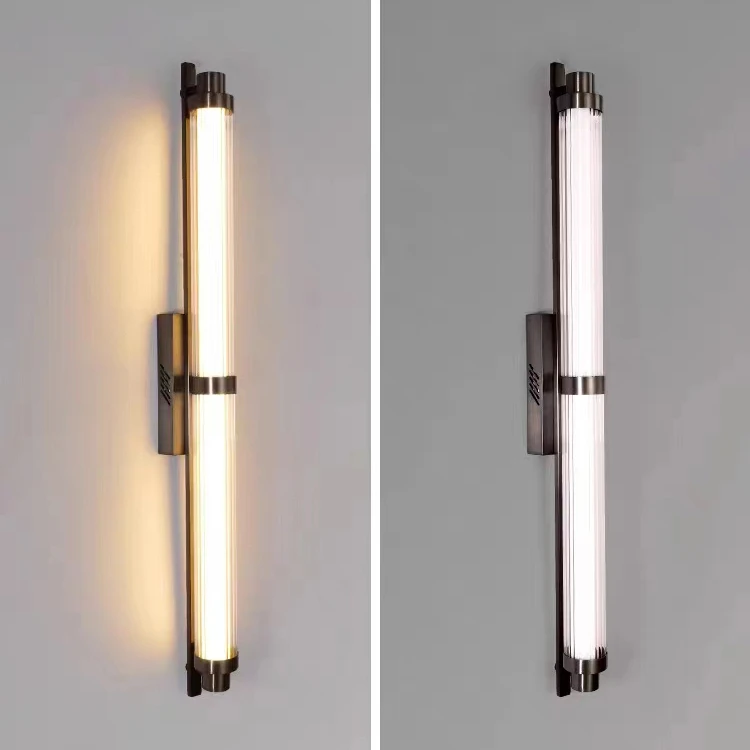 Modern Minimalist Glass Wall Lamp for Café and Restaurant - Image 5