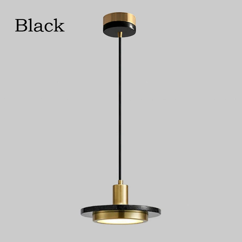 Postmodern LED Marble Pendant Light Chandelier - Image 8