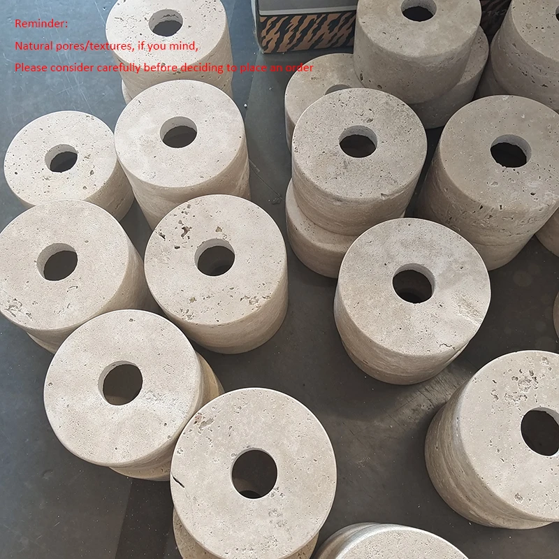 Wabi Sabi Yellow Stone Ceiling Lamp for Decor - Image 6