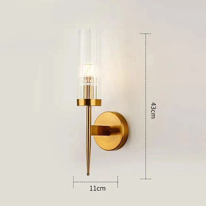 Golden LED Wall Lamp for Home Decor - Image 9