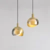 Gold Metal LED Pendant Light for Home Decor