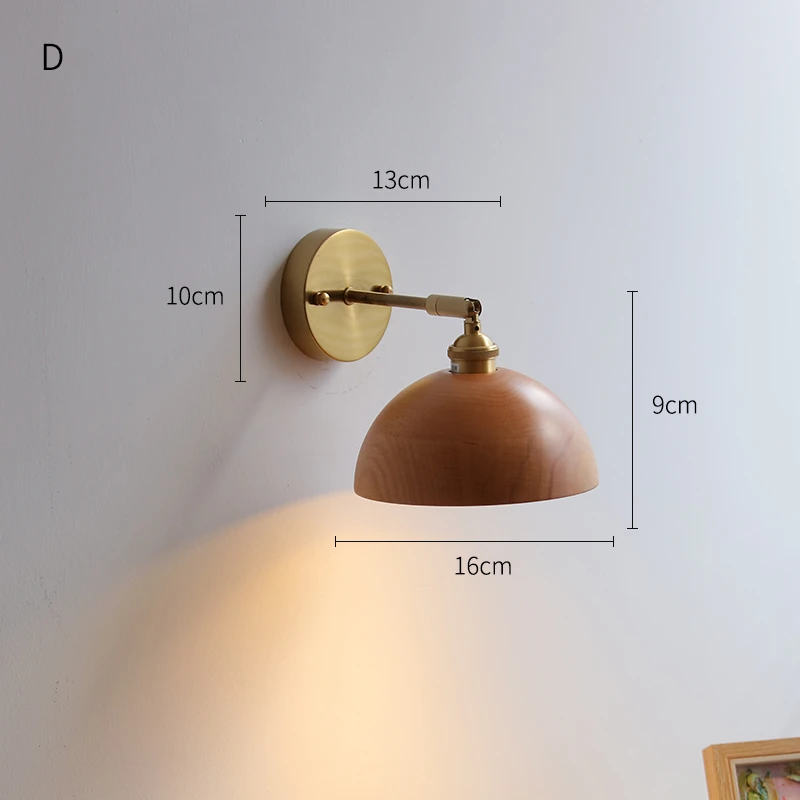 Modern Walnut LED Wall Light Adjustable Up Down - Image 17