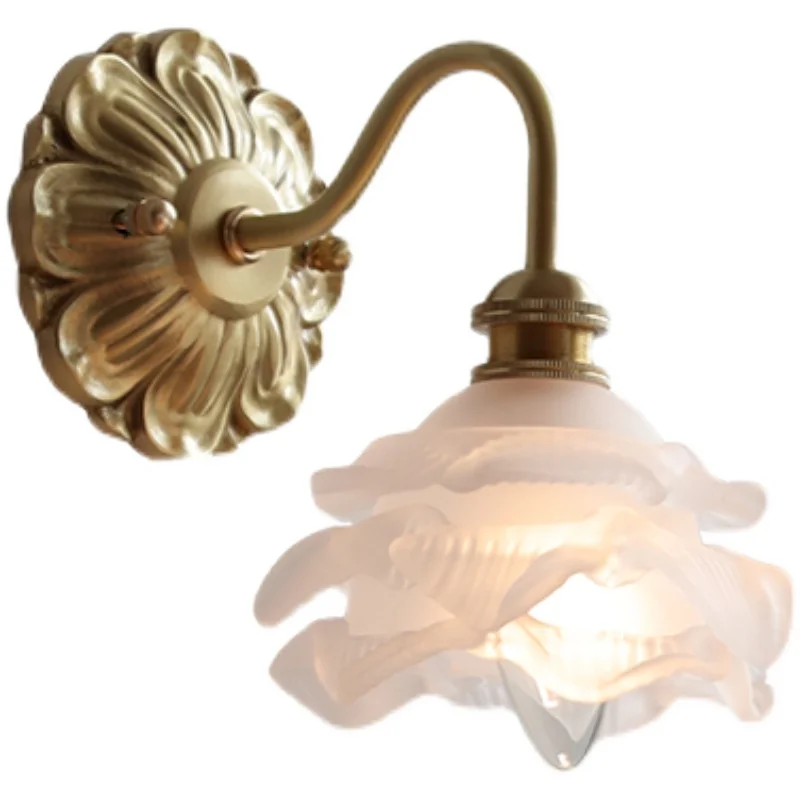 Frosted Glass LED Wall Light Socket for Home Decor - Image 6