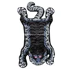 Black Tibetan Tiger Plush Carpet Jungle Theme Decor