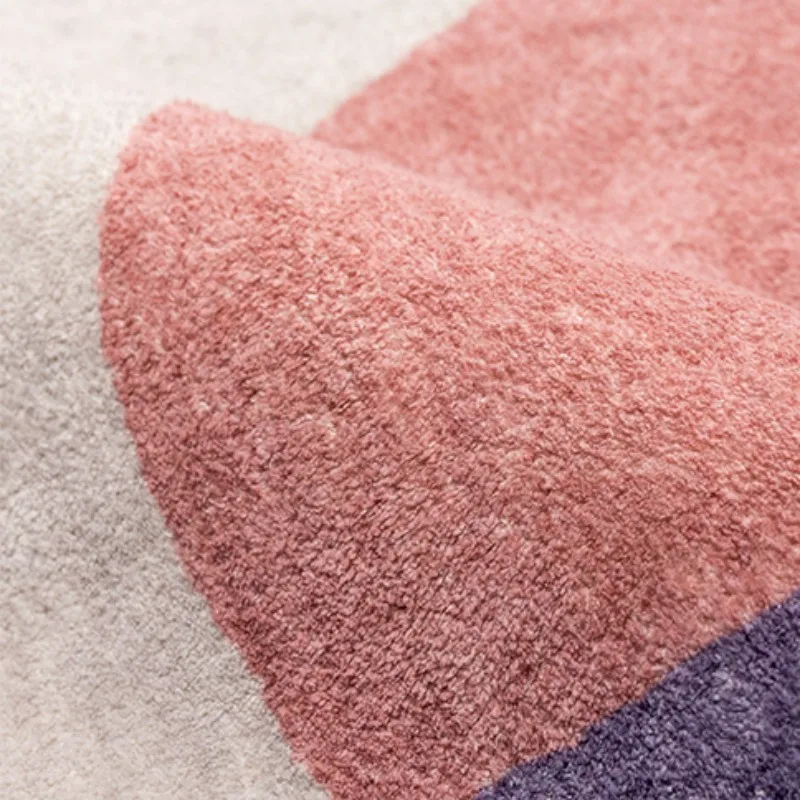 Nordic Minimalist Abstract Plush Carpet - Image 3