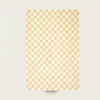Retro Checkerboard Pashmina Plush Area Rug