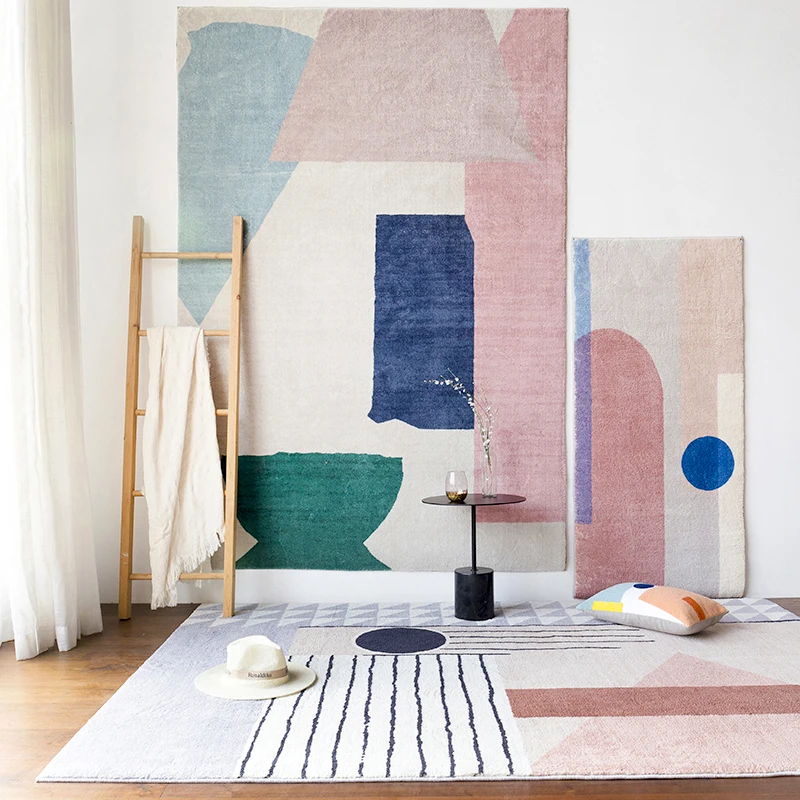 Nordic Style Minimalist Abstract Carpet - Image 2